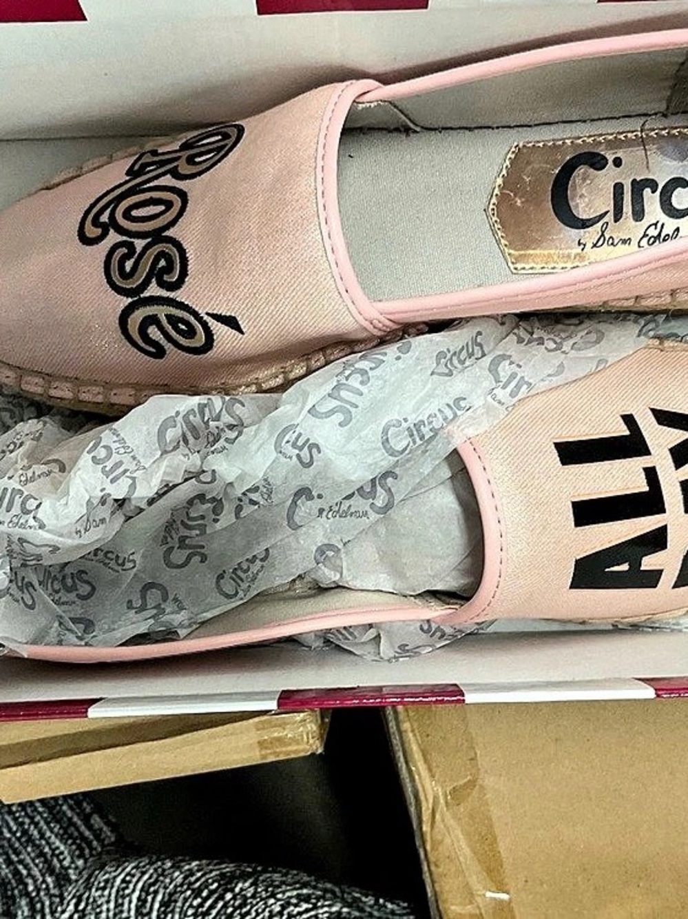 Circus by Sam Edelman Rose All Day Espadrille Flats Size 7.6